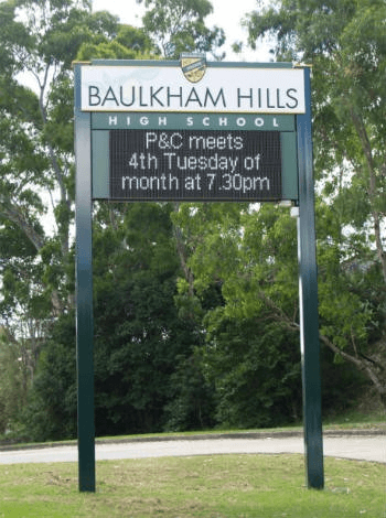 Baulkham Hills High School has the<a href=