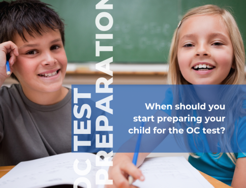 When should you start preparing your child for the OC test?